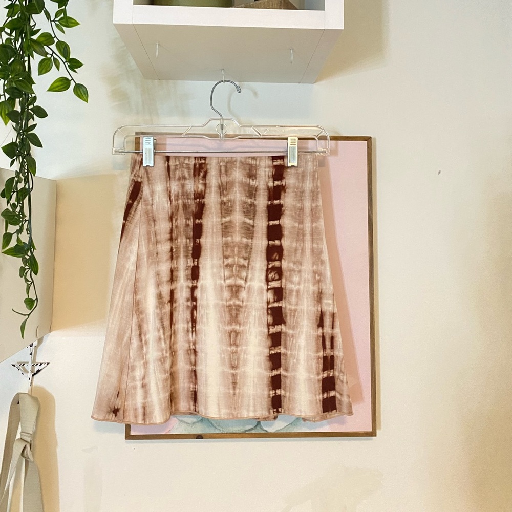 PACSUN L.A. HEARTS Tie-Dye Mini Skirt